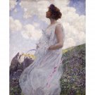 George Hitchcock - Calypso - 40x50 Inch Rolled Canvas Wall Art Print