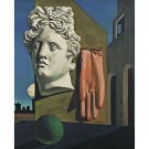 Giorgio de Chirico - The Song of Love - 40x50 Inch Rolled Canvas Wall Art Print Giorgio de Chirico - The Song of Love - 40x50 Inch Rolled Canvas Wall Art Print