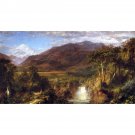 Heart of The Andes by Frederick Edwin Church - 40x50 Inch Rolled Canvas Wall Art Print