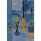Henri Matisse - The Blue Window - 40x50 Inch Rolled Canvas Wall Art Print