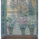 Hydrangeas, 1918 - 40x50 Inch Rolled Canvas Wall Art Print