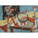 Jackson Pollock - Stenographic Figure - 40x50 Inch Rolled Canvas Wall Art Print