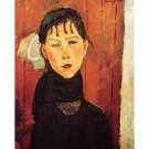 Modigliani - Marie - 40x50 Inch Rolled Canvas Wall Art Print