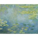 Monet - Waterlilies - 40x50 Inch Rolled Canvas Wall Art Print