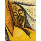 Pablo Picasso - Head of a Sleeping Woman - 40x50 Inch Rolled Canvas Wall Art Print
