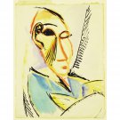 Pablo Picasso - Head of the Medical Student - 40x50 Inch Rolled Canvas Wall Art Print Pablo Picasso - Head of the Medical Student - 40x50 Inch Rolled Canvas Wall Art Print