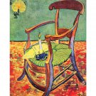 Paul Gauguin's chair by Van Gogh - 40x50 Inch Rolled Canvas Wall Art Print