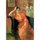 Portrait of Jeanne Pontillon by Morisot - 40x50 Inch Rolled Canvas Wall Art Print Portrait of Jeanne Pontillon by Morisot - 40x50 Inch Rolled Canvas Wall Art Print