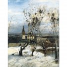 SAVRASOV Alekseiy - Grachi prileteli (Rook Arrived) - 40x50 Inch Rolled Canvas Wall Art Print