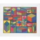 Distorted Cubes from Distorted Cubes (2) - 40x50 Inch Rolled Canvas Wall Art Print Distorted Cubes from Distorted Cubes (2) - 40x50 Inch Rolled Canvas Wall Art Print