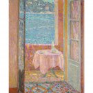 Table by the Sea, Villefranche-sur-Mer, 1920 - 40x50 Inch Rolled Canvas Wall Art Print