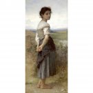 The Young Shepherdess - 40x50 Inch Rolled Canvas Wall Art Print