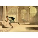 Flight and Pursuit - 40x50 Inch Rolled Canvas Wall Art Print