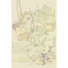 Yun-Fei Ji - Untitled - 40x50 Inch Rolled Canvas Wall Art Print