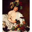 Bacchus by Caravaggio - 30x40 Inch Rolled Canvas Wall Art Print