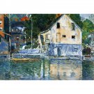 Casa Eby, Cos Cob, 1906 - 30x40 Inch Rolled Canvas Wall Art Print