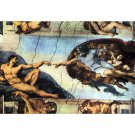 Creation of Adam by Michelangelo - 30x40 Inch Rolled Canvas Wall Art Print