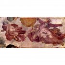 Divorce of light and darkness by Michelangelo - 30x40 Inch Rolled Canvas Wall Art Print