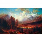 Estes Park by Bierstadt - 30x40 Inch Rolled Canvas Wall Art Print