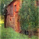 Farmhouse in Chamber in Attersee by Klimt - 30x40 Inch Rolled Canvas Wall Art Print