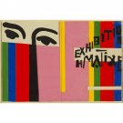 Henri Matisse - Design for cover of Exhibition H. Matisse - 30x40 Inch Rolled Canvas Wall Art Print