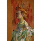 Housewoman by Toulouse-Lautrec - 30x40 Inch Rolled Canvas Wall Art Print