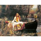 John William Waterhouse - The Lady of Shalott - 30x40 Inch Rolled Canvas Wall Art Print John William Waterhouse - The Lady of Shalott - 30x40 Inch Rolled Canvas Wall Art Print