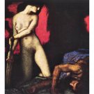 Judith and Holofernes by Franz von Stuck - 30x40 Inch Rolled Canvas Wall Art Print