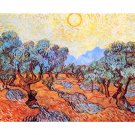Olive Grove by Van Gogh - 30x40 Inch Rolled Canvas Wall Art Print