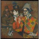 Pablo Picasso - At the Lapin Agile (1905) - 30x40 Inch Rolled Canvas Wall Art Print