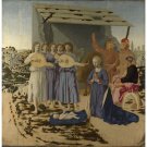 Piero della Francesca - The Nativity - 30x40 Inch Rolled Canvas Wall Art Print