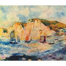 Sea and Cliffs by Renoir - 30x40 Inch Rolled Canvas Wall Art Print Sea and Cliffs by Renoir - 30x40 Inch Rolled Canvas Wall Art Print