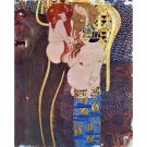 The Beethoven Freize 2 by Klimt - 30x40 Inch Rolled Canvas Wall Art Print The Beethoven Freize 2 by Klimt - 30x40 Inch Rolled Canvas Wall Art Print
