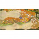 Water snakes (friends) II by Klimt - 30x40 Inch Rolled Canvas Wall Art Print Water snakes (friends) II by Klimt - 30x40 Inch Rolled Canvas Wall Art Print