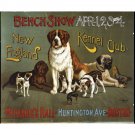 Kennel Club - 30x40 Inch Rolled Canvas Wall Art Print