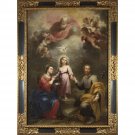 Bartolom Esteban Murillo - The Heavenly and Earthly Trinitie - 30x40 Inch Rolled Canvas Wall Art Pri Bartolom Esteban Murillo - The Heavenly and Earthly Trinitie - 30x40 Inch Rolled Canvas Wall Art Pri