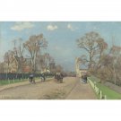 Camille Pissarro - The Avenue, Sydenham - 30x40 Inch Rolled Canvas Wall Art Print