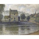 Grey Mill, Montreuil Bellay - 30x40 Inch Rolled Canvas Wall Art Print Grey Mill, Montreuil Bellay - 30x40 Inch Rolled Canvas Wall Art Print