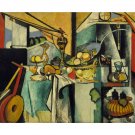 Henri Matisse - Still Life after Jan Davidsz. de Heem's La Desserte - 30x40 Inch Rolled Canvas Wall Henri Matisse - Still Life after Jan Davidsz. de Heem's La Desserte - 30x40 Inch Rolled Canvas Wall