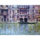 Palazzo da Mula, Venice by Monet - 30x40 Inch Rolled Canvas Wall Art Print Palazzo da Mula, Venice by Monet - 30x40 Inch Rolled Canvas Wall Art Print