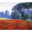 Poppy Field, 1910 - 30x40 Inch Rolled Canvas Wall Art Print
