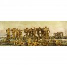 Sargent, John Singer (RA) - Gassed - 30x40 Inch Rolled Canvas Wall Art Print