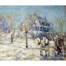 The Dyckman House, 1913 - 30x40 Inch Rolled Canvas Wall Art Print