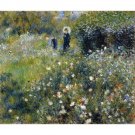 Woman with Parasol in the Garden at Summer, 1875 - 30x40 Inch Rolled Canvas Wall Art Print Woman with Parasol in the Garden at Summer, 1875 - 30x40 Inch Rolled Canvas Wall Art Print