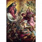 Battle of the Archangel Michael with Satan by Tintoretto - 24x32 Inch Rolled Canvas Wall Art Print Battle of the Archangel Michael with Satan by Tintoretto - 24x32 Inch Rolled Canvas Wall Art Print