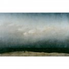 Caspar David Friedrich - Monk by the Sea - 24x32 Inch Rolled Canvas Wall Art Print Caspar David Friedrich - Monk by the Sea - 24x32 Inch Rolled Canvas Wall Art Print