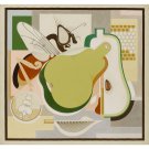 Gerald Murphy - Wasp and Pear - 24x32 Inch Rolled Canvas Wall Art Print