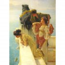 Good vantage point by Alma-Tadema - 24x32 Inch Rolled Canvas Wall Art Print