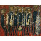 Grand Jazz Band - 24x32 Inch Rolled Canvas Wall Art Print