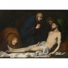 Jusepe de Ribera - The Lamentation over the Dead Christ - 24x32 Inch Rolled Canvas Wall Art Print